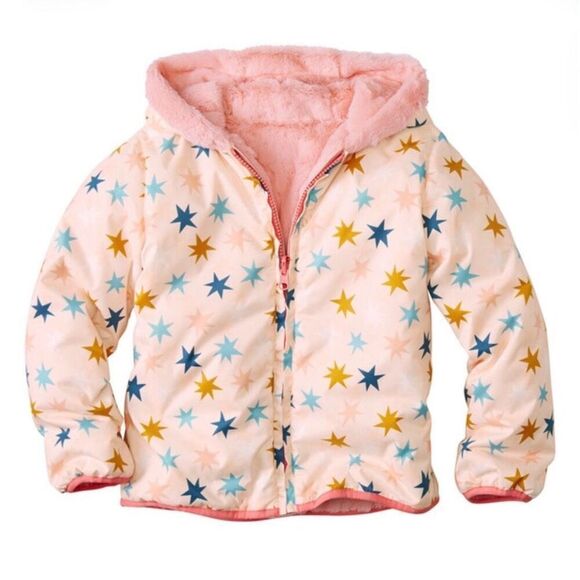 Hanna Andersson Seven Days A Week Jacket 120 / 6-7 Soft Blossom - Picture 1 of 11